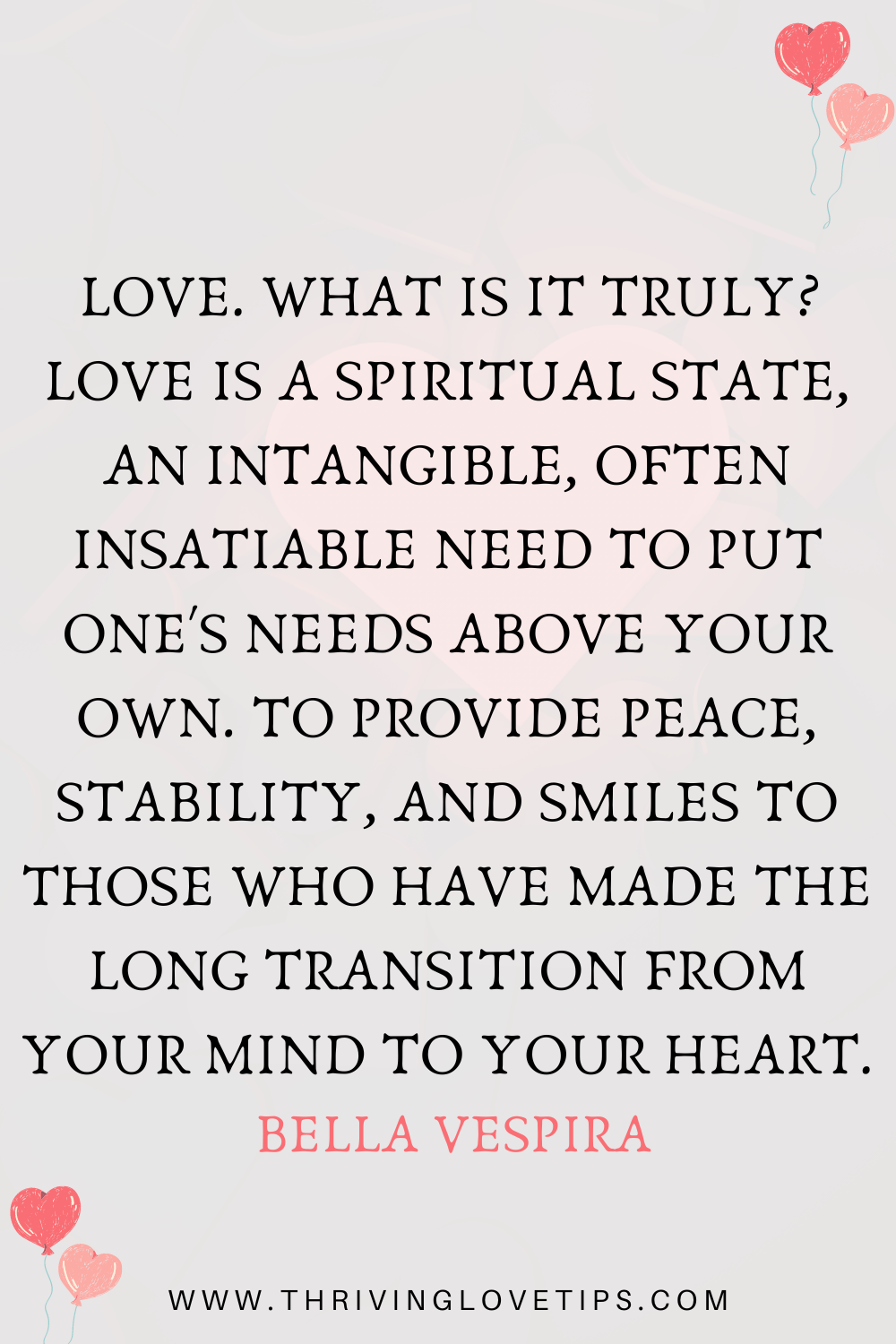 quote about what love is