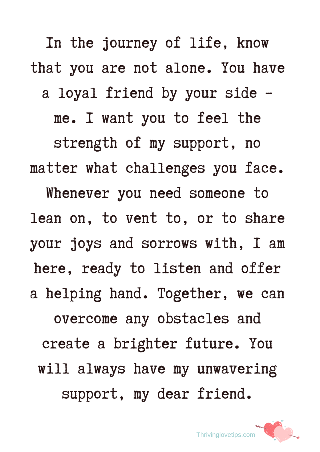 paragraphs to tell your best friend how much you love them