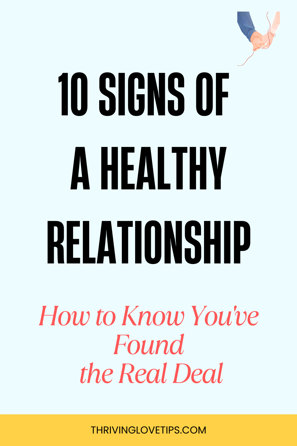 Signs of a healthy relationship