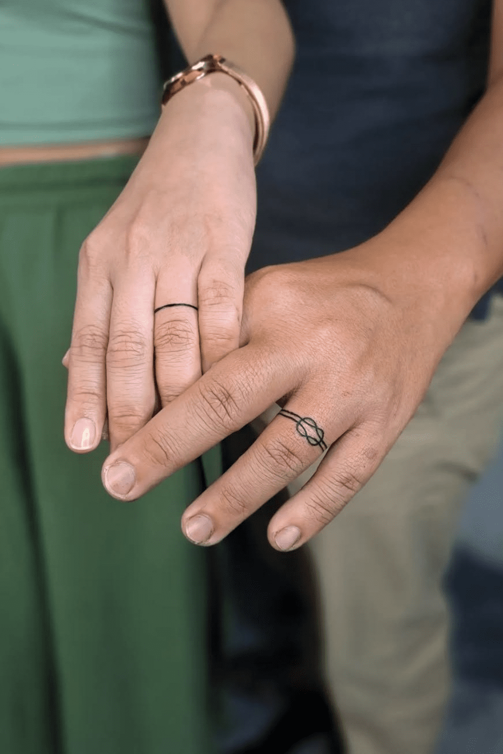 Matching Wedding Bands Tattoos