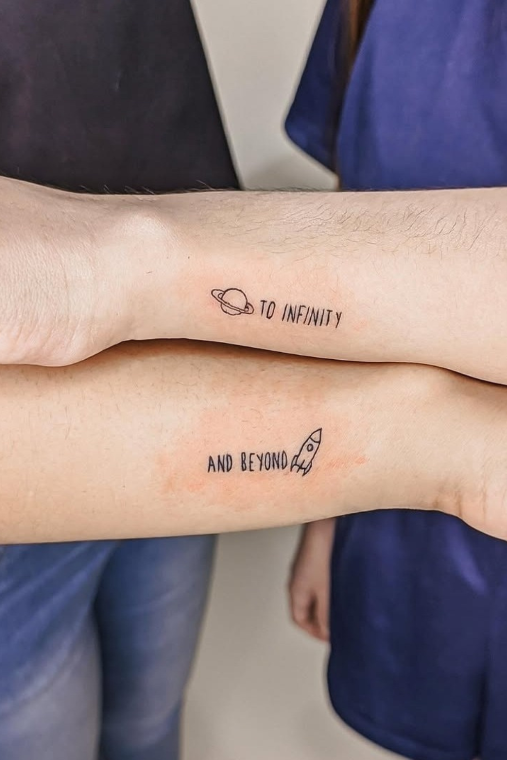 To Infinity and Beyond Tattoo To Infinity and Beyond Tattoo
