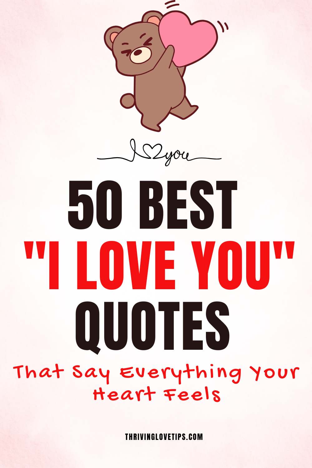 Best I love You Quotes