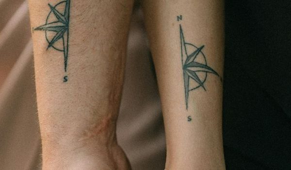 matching couple tattoos