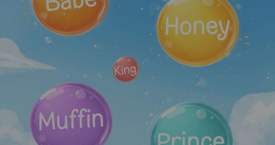 cute nicknames for boyfriend